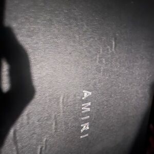 Amiri Black Designer Item